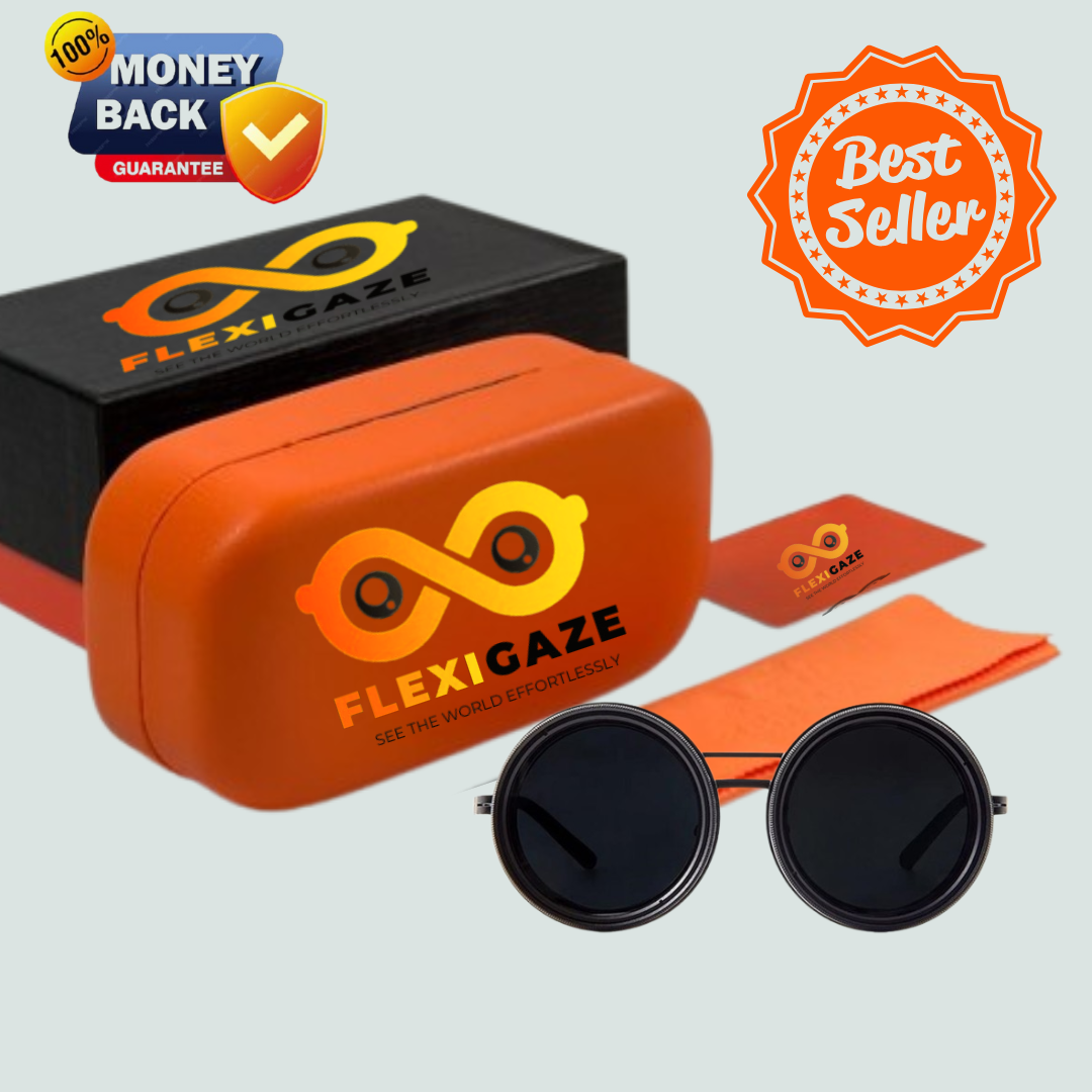 FlexiGaze™ Auto-Tint Smart Sunglasses - FlexiGaze